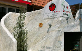 エイジング塗装で大理石を表現した施工例